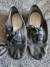 Capezio Soft Black Leather Dance Jazz Shoes, Only Worn A Few Times