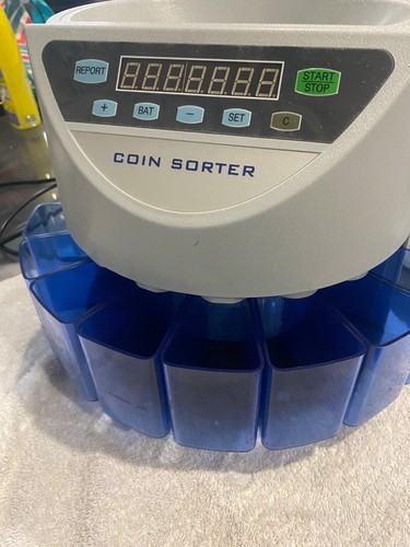Electronic coin sorter - coin,