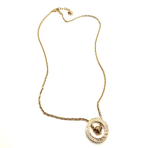 Versace medusa gold tone - tone, chain