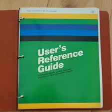 TI-99/4A User's Reference Guide and Beginner's Basic Manual