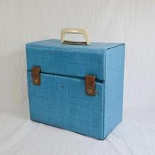 Vintage Blue Vinyl Record