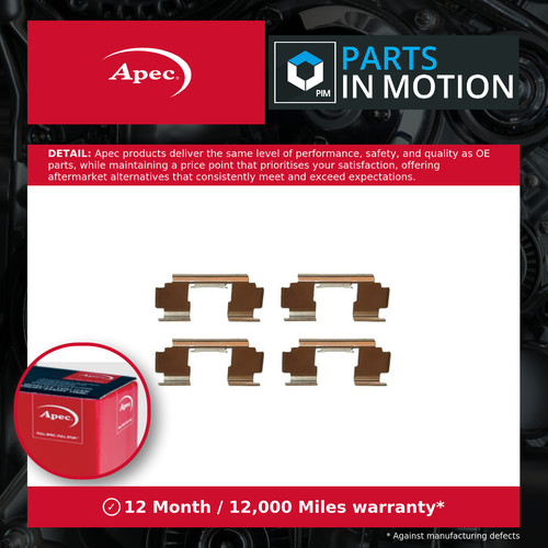 Brake pad fitting kit fits - brake,