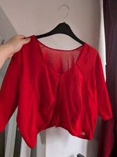 Indian Blouse Size 2XL-3XL Red