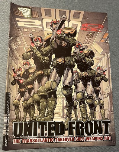 2000ad issue 2292 27th july - 2292,