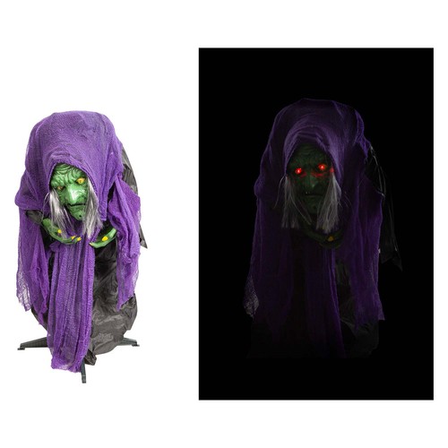 Halloween animated witch - halloween,