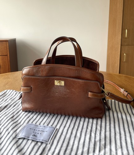 Anya hindmarch tan leather - hindmarch,