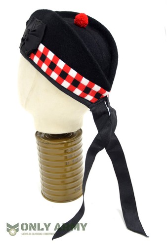 Scottish military piper hat - military,