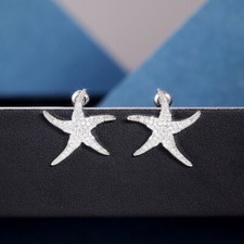 Women Starfish Shape Stud