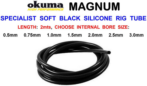 Okuma black silicone - silicone, rig