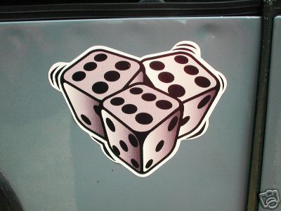Tumblin dice custom car - tumblin',