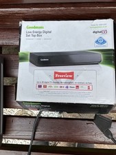 Goodmans GDB12XIT Twin SCART Freeview Digital TV Set Top Box & Remote 