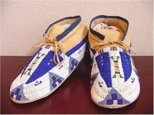 Moccasins Old American Sioux