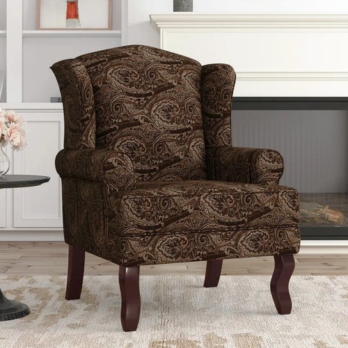 Cranberry paisley mid century - paisley,