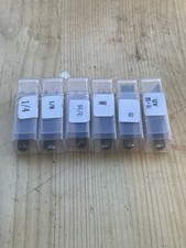 Pro Leather Groover & Edging Tool Blades Set - U, V, & Specialty Gouges (6 pc)