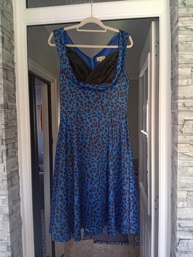 Lindy bop satin - fit, 50s