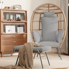 Luxury Rattan Egg Chair with