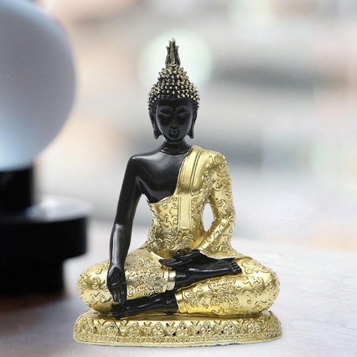 Seated buddha statue - seated,