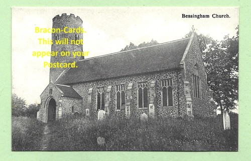 K340 norfolk w postcard - [k340], b/w