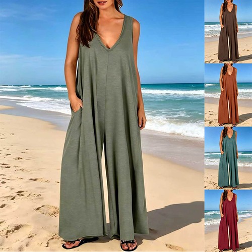 Womens neck beach summer - v,