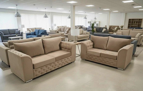 Grey seater sofa - grey, set