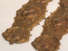 Pair of Rococo Brass Finger