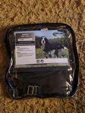 Weatherbeeta waxed dog coat brown 35cm