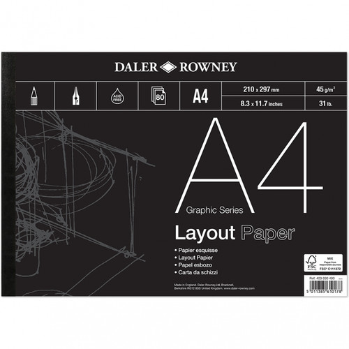 Daler rowney layout pad - daler-rowney,