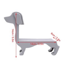 Dachshund Wine Bottle Holder Decor For 375ml 500ml Plastic Tabletop Rack Dog Mom