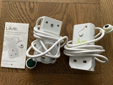 2 x LIME ENERGY SAVING PLUGS