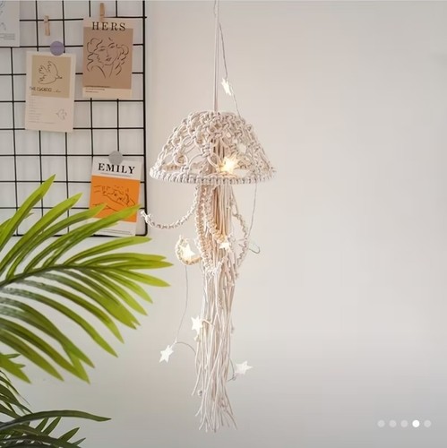 Macrame jellyfish boho home - jellyfish,