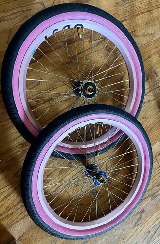 Bmx bullseye hubs odyssey rims - bmx,