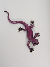 Gecko Lizard Resin Wall Shed Fence Sculpture Decor Statue Ornament House