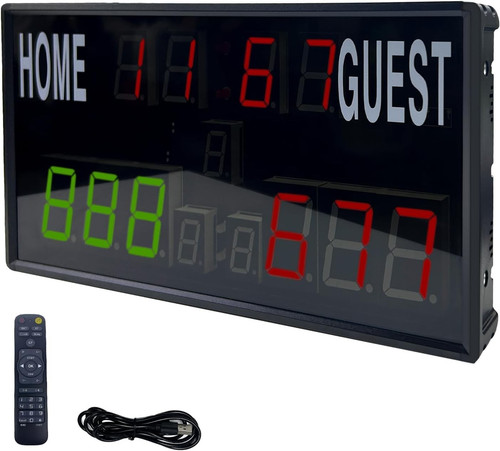 Multifunctional led scoreboard - led,