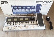 Zoom G5 Multi-Effects With Hank Marvin Shadows Patches EFTP Boxed - FREE POST