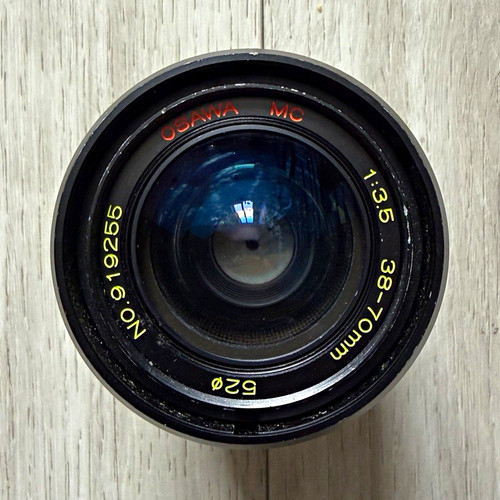 Osawa 70mm 3 5 manual - mc, 38-70mm