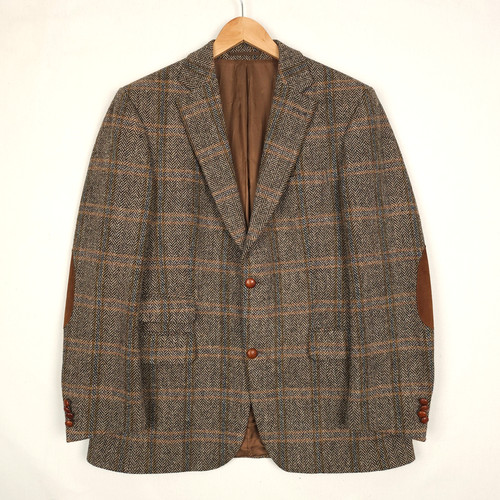 Harris tweed blazer - tweed,