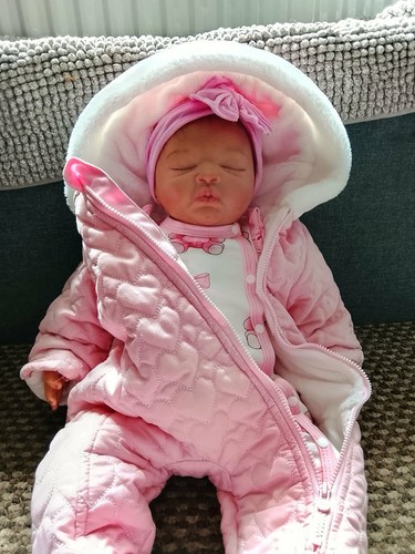 Girl reborn doll weighted - girl,