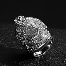 Silver Filled | Saddle Ring |
