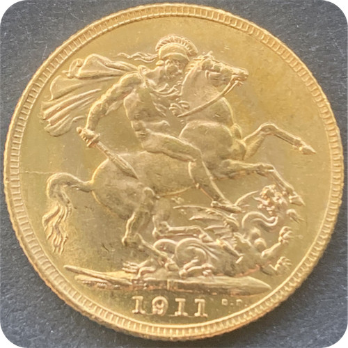 1911 gold sovereign - 1911,