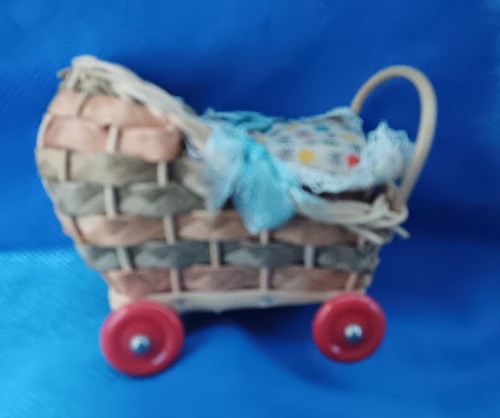 Vintage pram german mini - german,