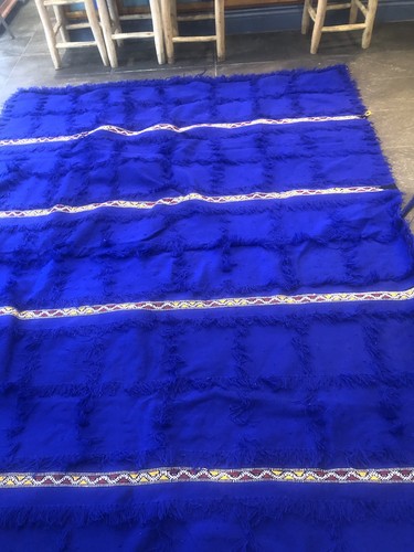 Moroccan wool sofa - moroccan, bed
