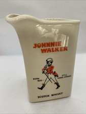 Vintage Johnnie Walker Jug By Wade 6” Scotch Whisky Huntley Ware Australia