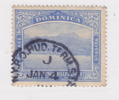 Dominica 2d with new - 1/2d,