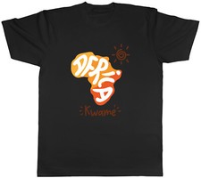 Personalised Africa Map Mens