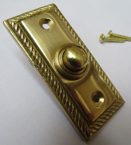 Door bell push - door, vintage