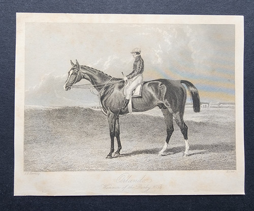 Antique 1846 print - antique,