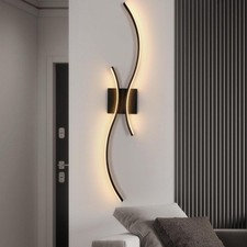 Modern LED Wall Lights Indoor, 27W LED Wall Light Warm White 3000K For Auction