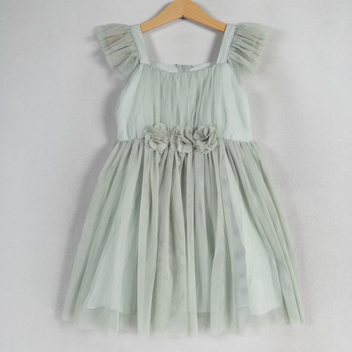 Popatu dress girl aqua - dress, 5