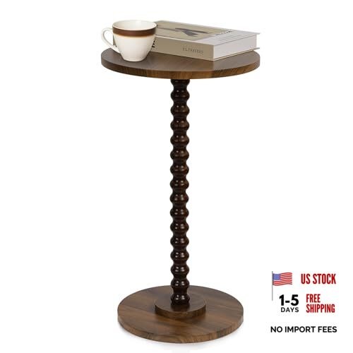 Round side table small end - round,