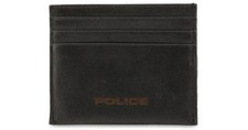 POLICE Black Leather Credit